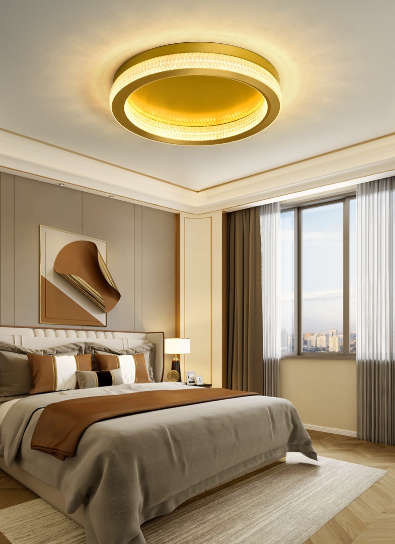 Светильник DZN1-3-39 ЗОЛОТО ` D500/H80/1/LED/45W/4500K