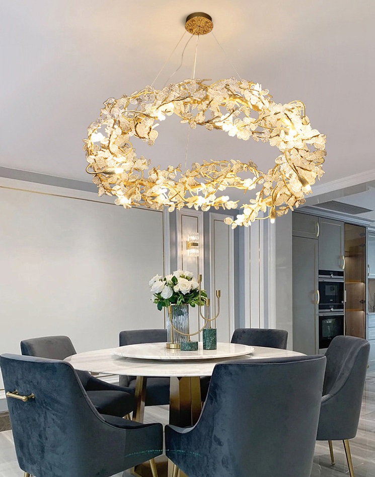 Светильник DZN-5712 БРОНЗА ` D600*400/H1200/8/G9/40W LAVISH