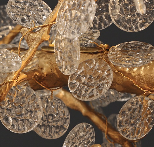 Светильник DZN-5712 БРОНЗА ` D600*400/H1200/8/G9/40W LAVISH