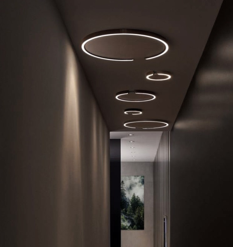 Светильник DZN-12058 ЧЕРНЫЙ ` D400/H40/1/LED/24W/4000K SEGMENT