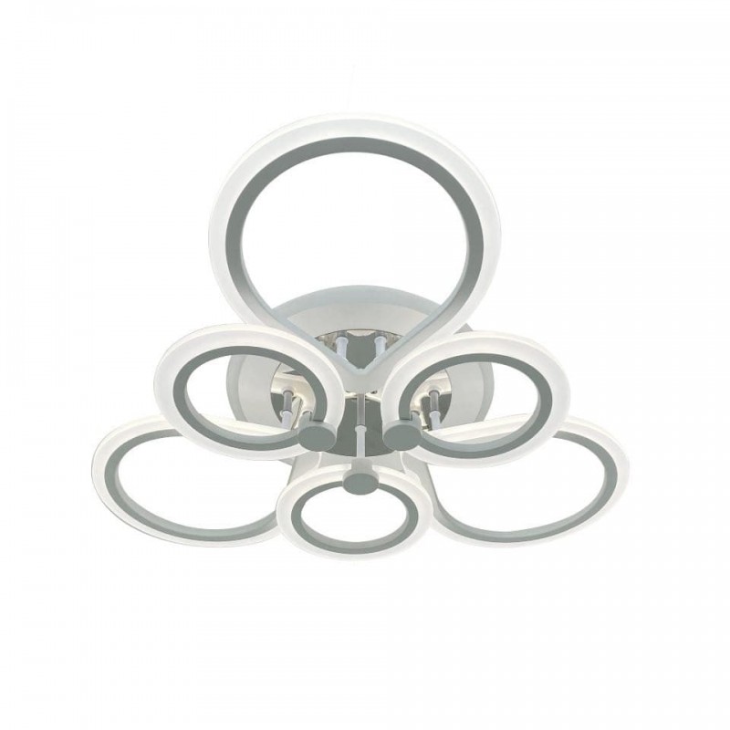 Светильник SPF-1617 WHITE/БЕЛЫЙ D600/H140/8/LED/72W/2.4G+RGB SPF23-01