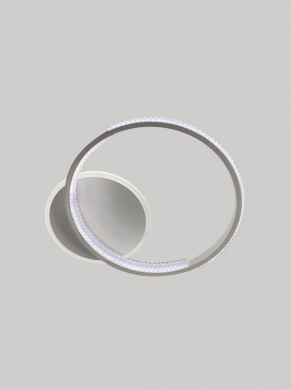 Светильник потолочный SPF-9403 WHITE/БЕЛЫЙ ` D350*300/H80/1/LED/2*28W 3 режима без ПДУ TERRA 22-10