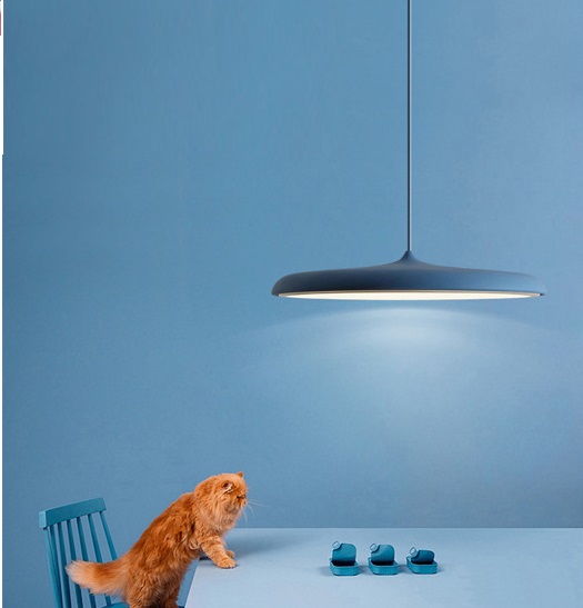 Светильник DZN-50765 СИНИЙ D400/H1500/1/LED/24W/4500K