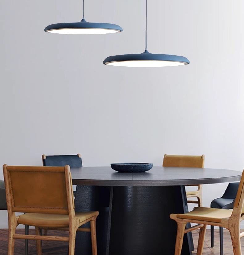 Светильник DZN-50765 СИНИЙ D400/H1500/1/LED/24W/4500K