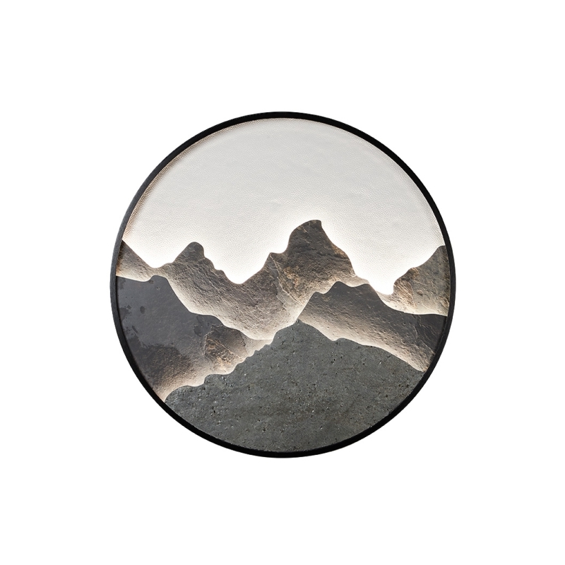 Светильник диммируемый Авентин черный d60 Led 30W (3000K-6000K) с пультом ДУ